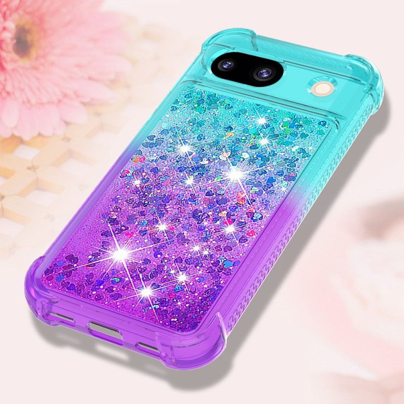 Cover Til Google Pixel 8a Glitter Gradient