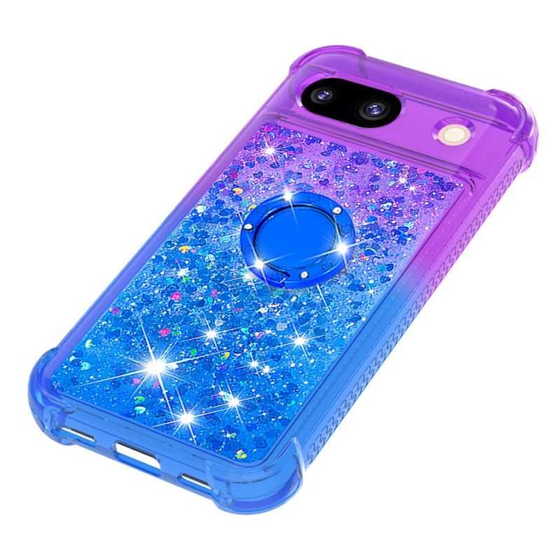 Cover Til Google Pixel 8a Glitter Gradient Support Ring