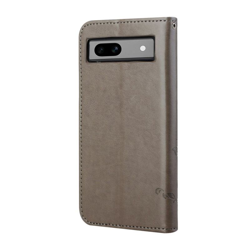 Flip Cover Google Pixel 8a Blomsterrem