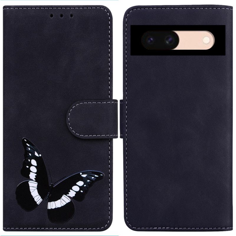 Flip Cover Google Pixel 8a Sommerfugl