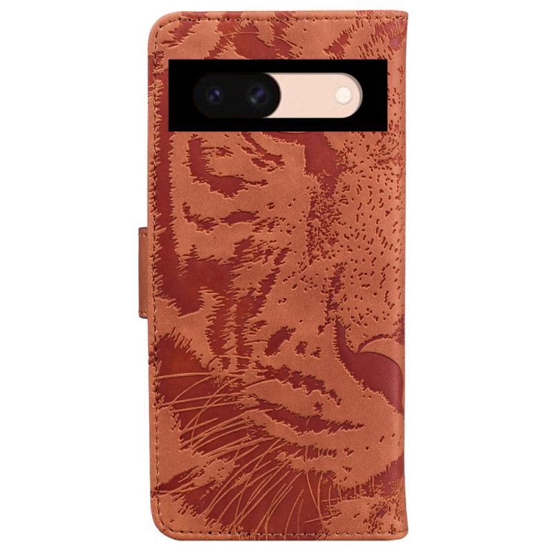 Flip Cover Google Pixel 8a Tiger Footprint