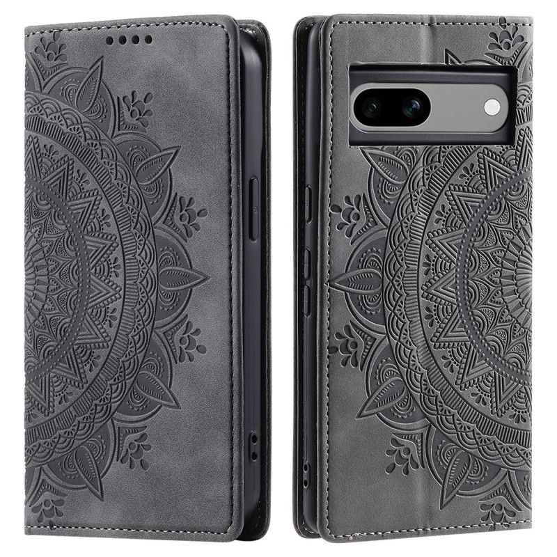 Flip Cover Til Google Pixel 8a Mandala Ruskindseffekt