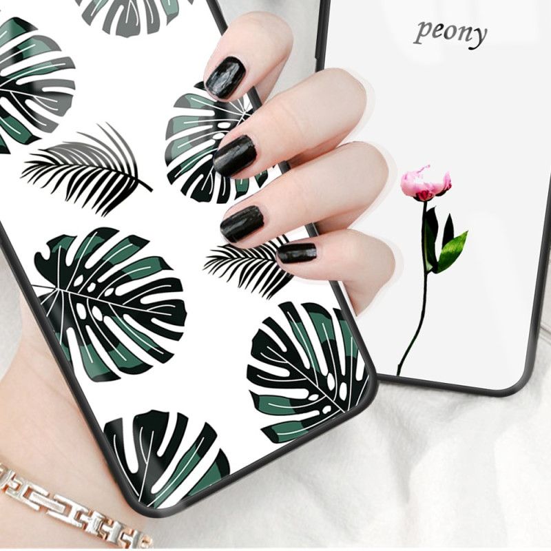 Cover Huawei Pura 70 Pro Telefon Etui Lyserøde Blomster Af Hærdet Glas