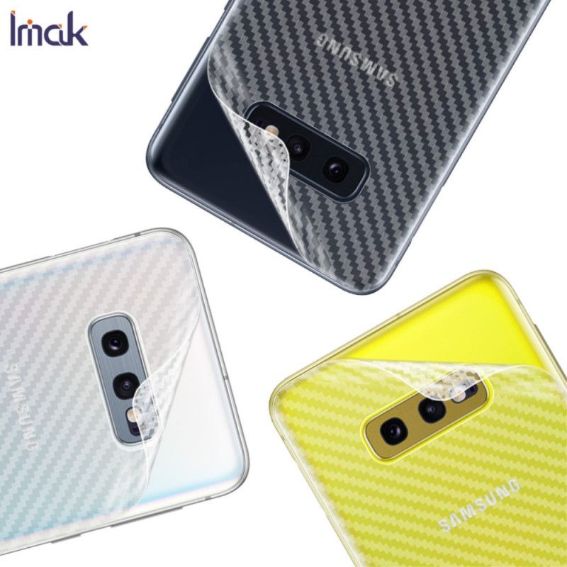 Bagbeskyttelsesfilm Samsung Galaxy S10e Carbon Imak Stil