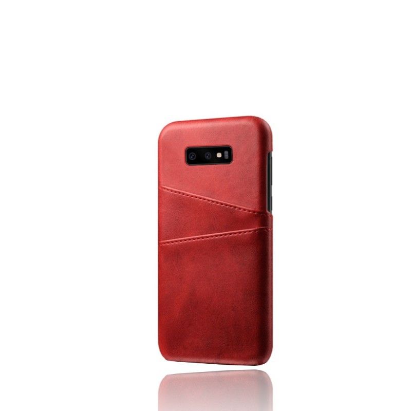 Cover for Samsung Galaxy S10e Sort Kortholder