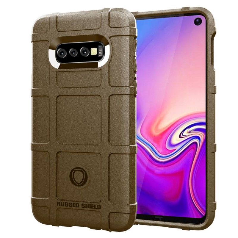 Cover for Samsung Galaxy S10e Sort Robust Skjold