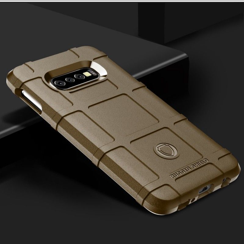 Cover for Samsung Galaxy S10e Sort Robust Skjold