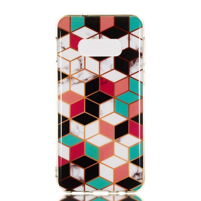 Cover Samsung Galaxy S10e Farvede Terninger