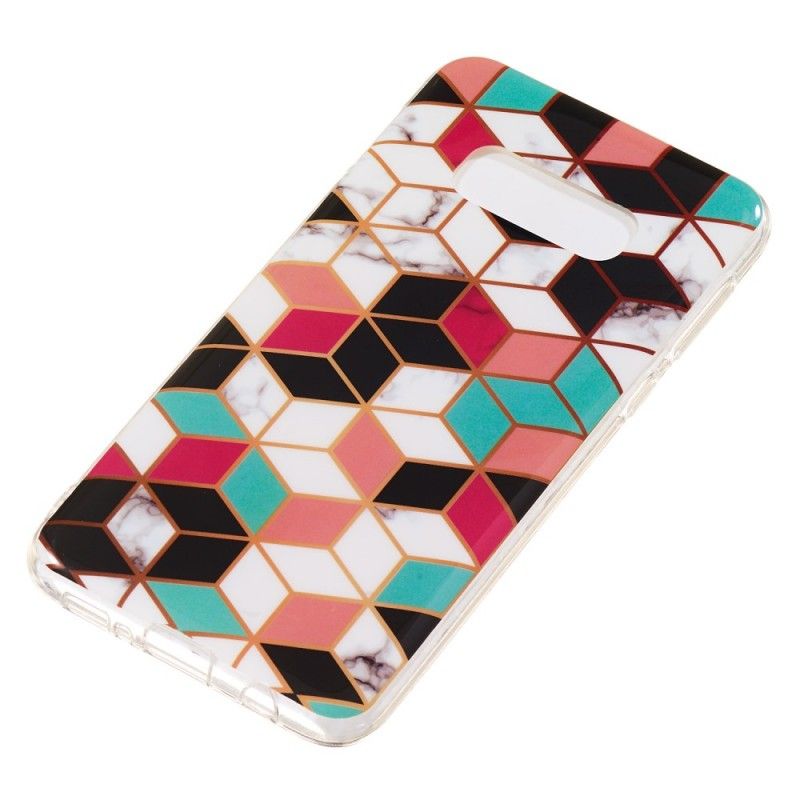 Cover Samsung Galaxy S10e Farvede Terninger