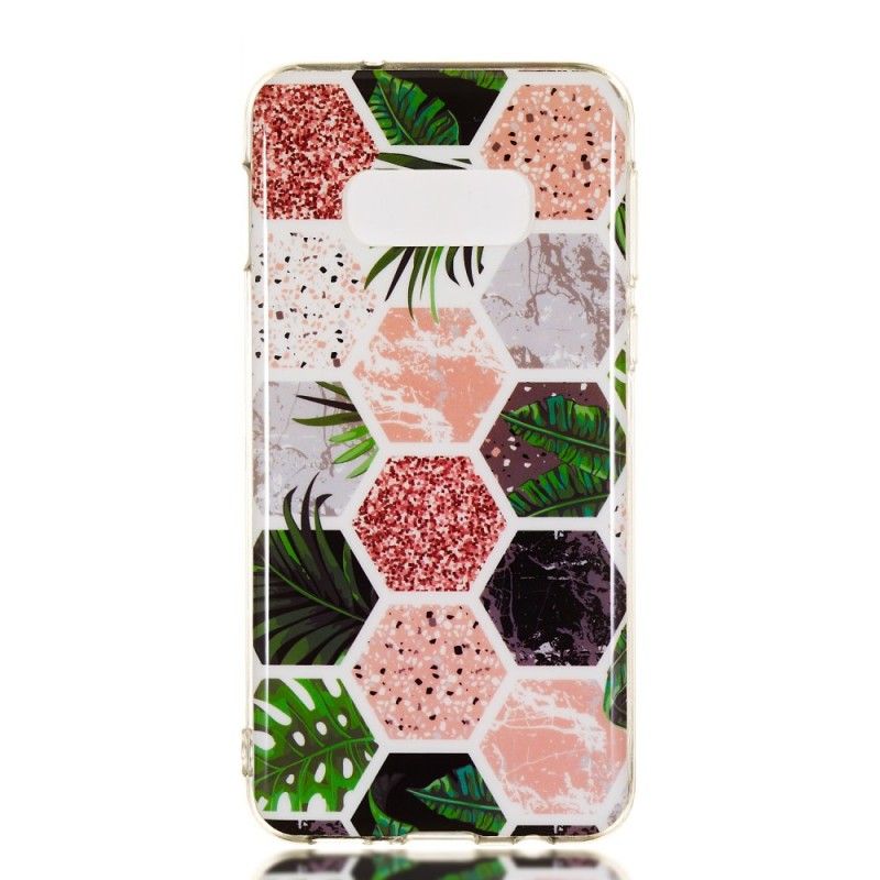 Cover Samsung Galaxy S10e Mobilcover Bikube Og Urtglitter