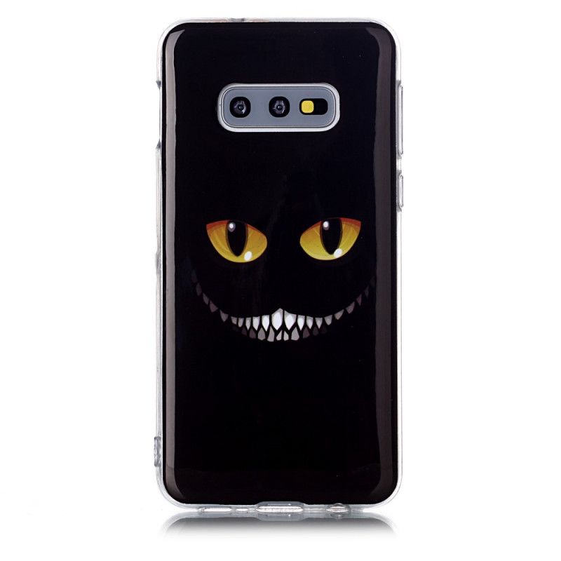 Cover Samsung Galaxy S10e Mobilcover Djævelkat