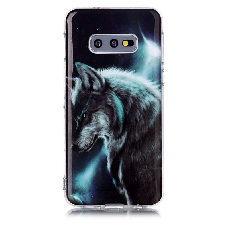 Cover Samsung Galaxy S10e Røde Katteøjne Original