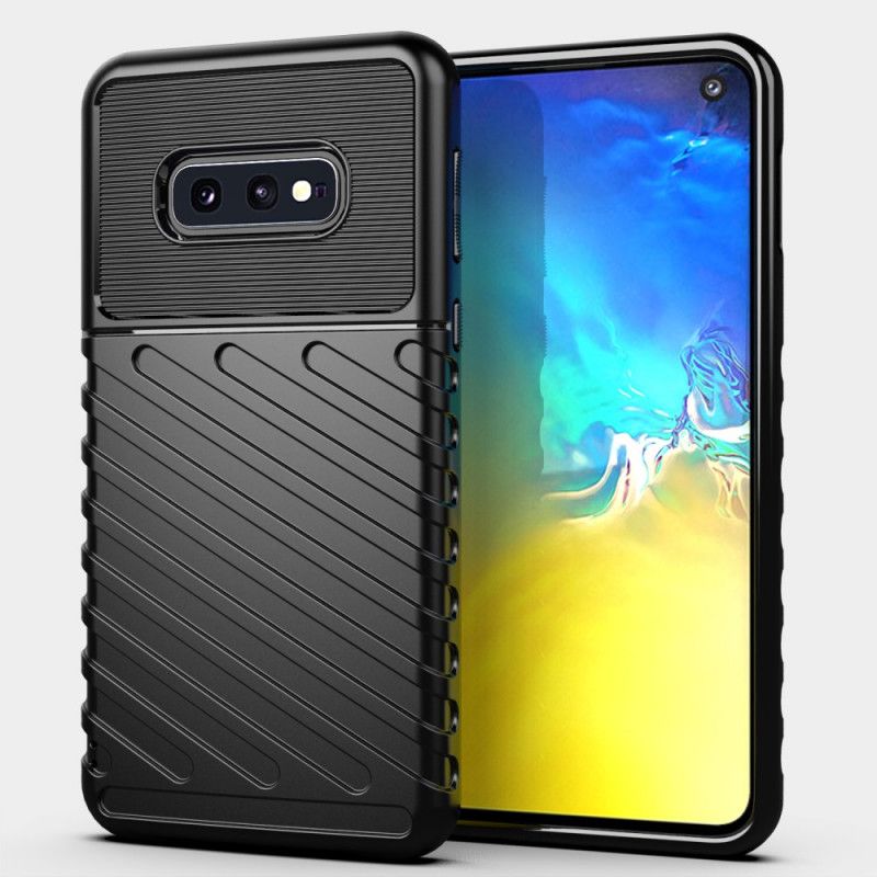 Cover Samsung Galaxy S10e Sort Mobilcover Torden Serie