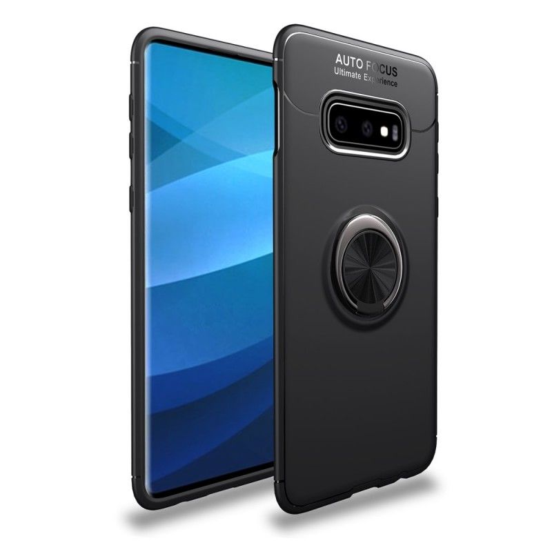 Cover Samsung Galaxy S10e Sort Roterende Ring Beskyttelse