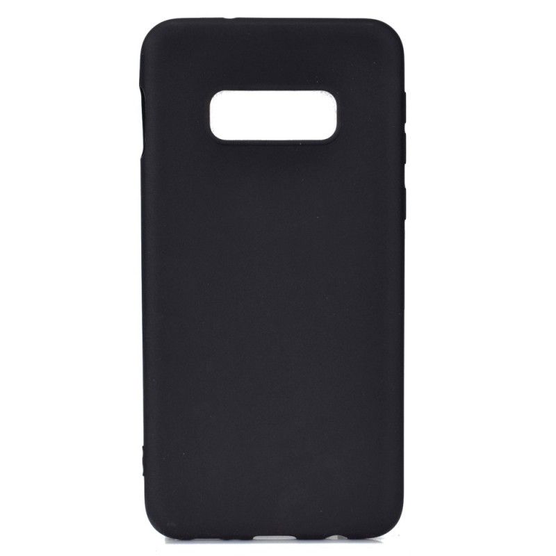 Cover Samsung Galaxy S10e Sort Silikone Original