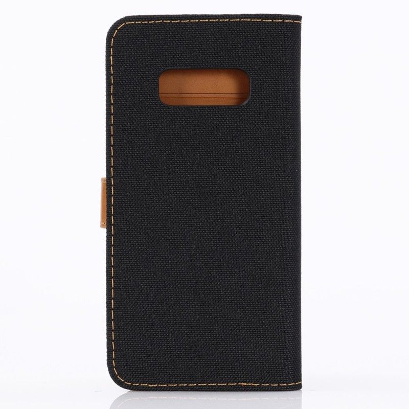 Flip Cover Læder for Samsung Galaxy S10e Jeans