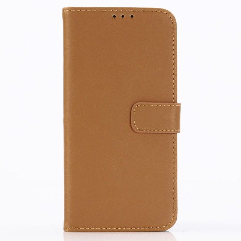 Flip Cover Læder for Samsung Galaxy S10e Sort Retro Kunstlæder