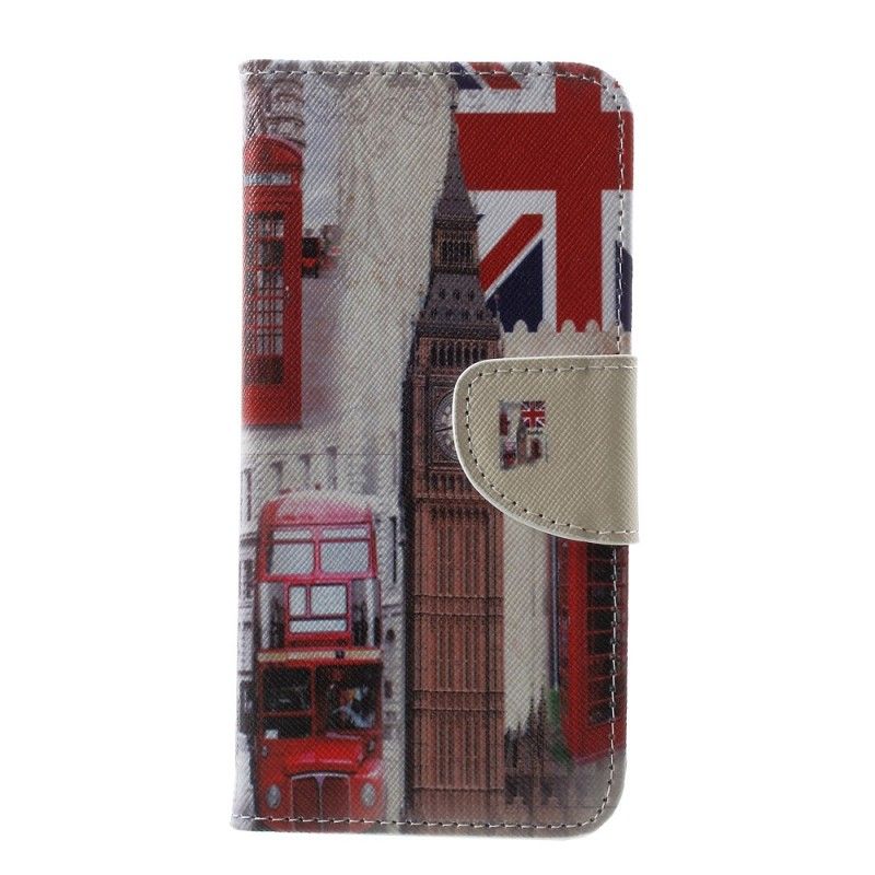 Flip Cover Læder Samsung Galaxy S10e Liv I London Beskyttelse