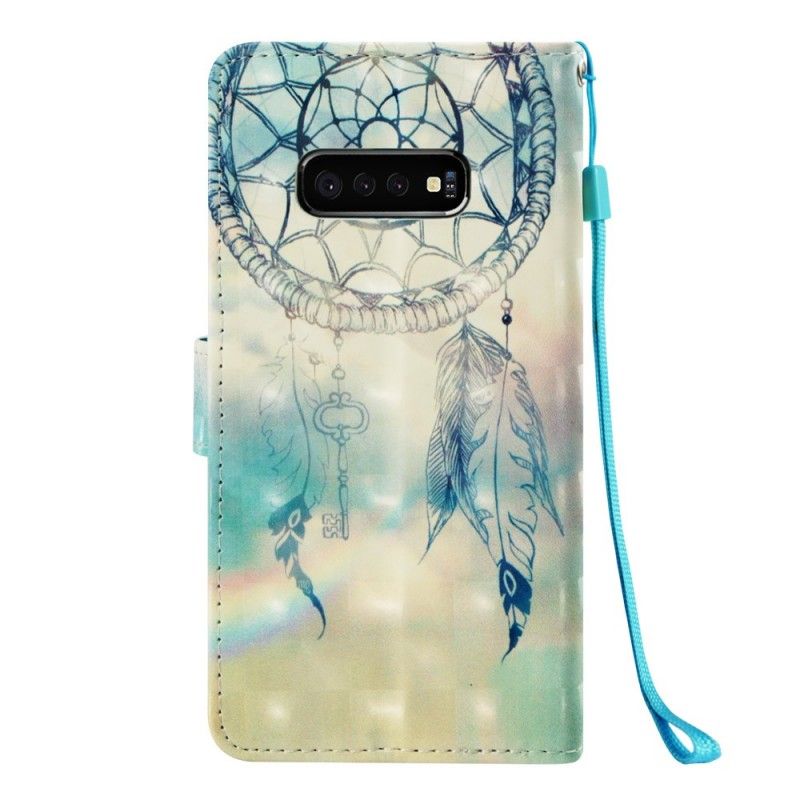 Flip Cover Samsung Galaxy S10e Akvarel Drømmefanger