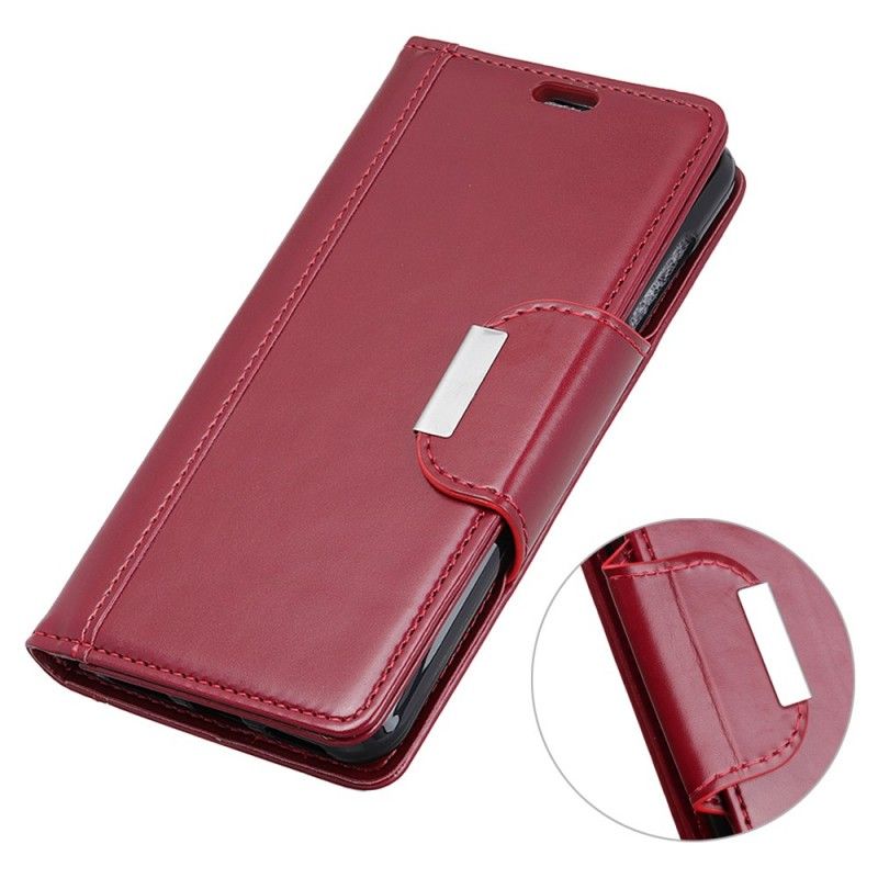 Flip Cover Samsung Galaxy S10e Mobilcover Faux Læder Elegance Lukning