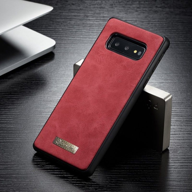 Flip Cover Samsung Galaxy S10e Sort Mobilcover Aftagelig Caseme