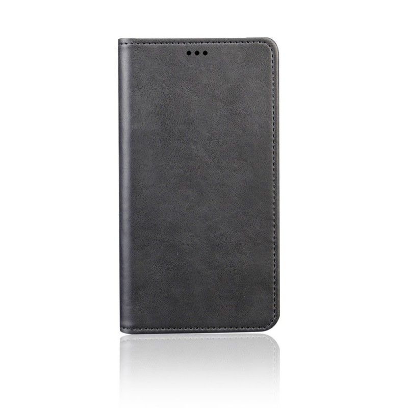 Læder Cover Samsung Galaxy S10e Rød Elegant Lædereffekt Original