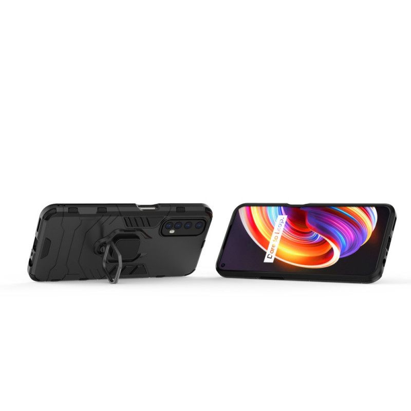 Cover for Realme 7 Sort Resistent Ring