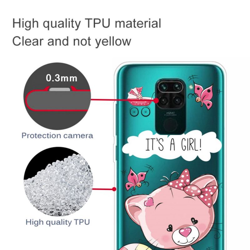 Cover for Xiaomi Redmi Note 9 Det Er En Pige