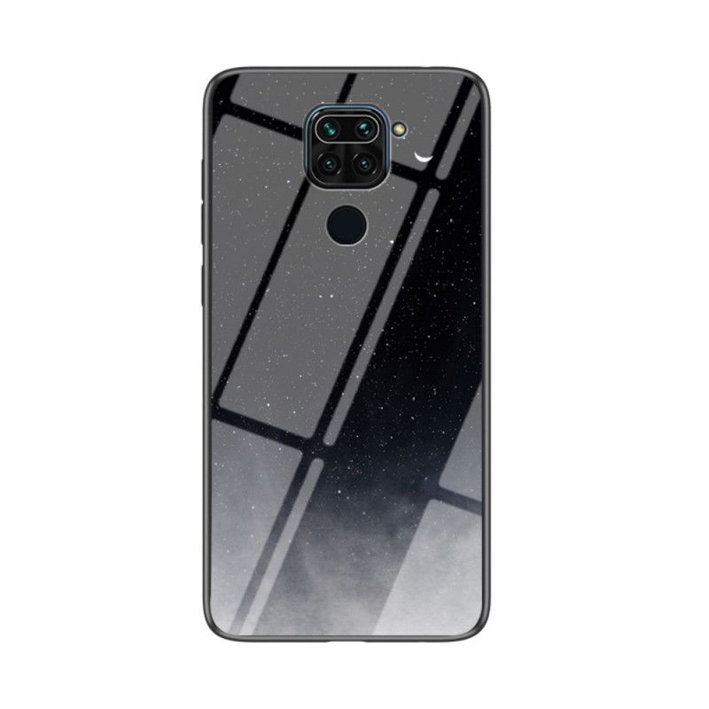 Cover for Xiaomi Redmi Note 9 Sort Skønhedshærdet Glas