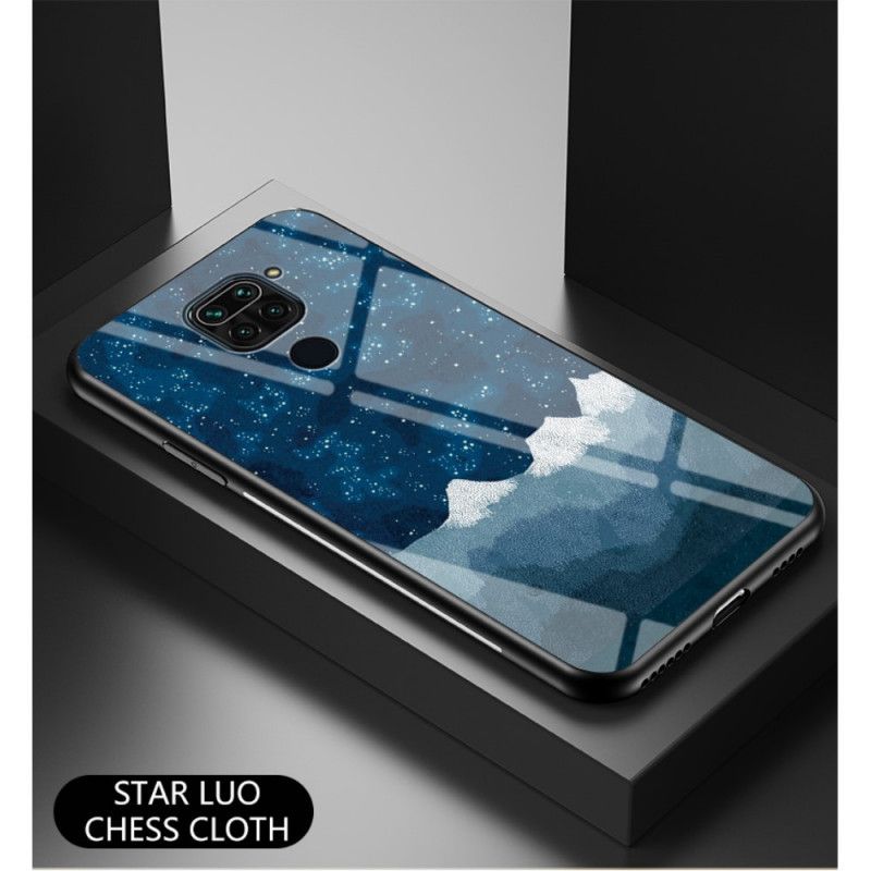 Cover for Xiaomi Redmi Note 9 Sort Skønhedshærdet Glas