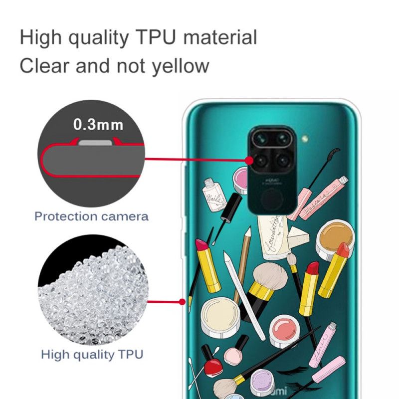 Cover for Xiaomi Redmi Note 9 Top Makeup