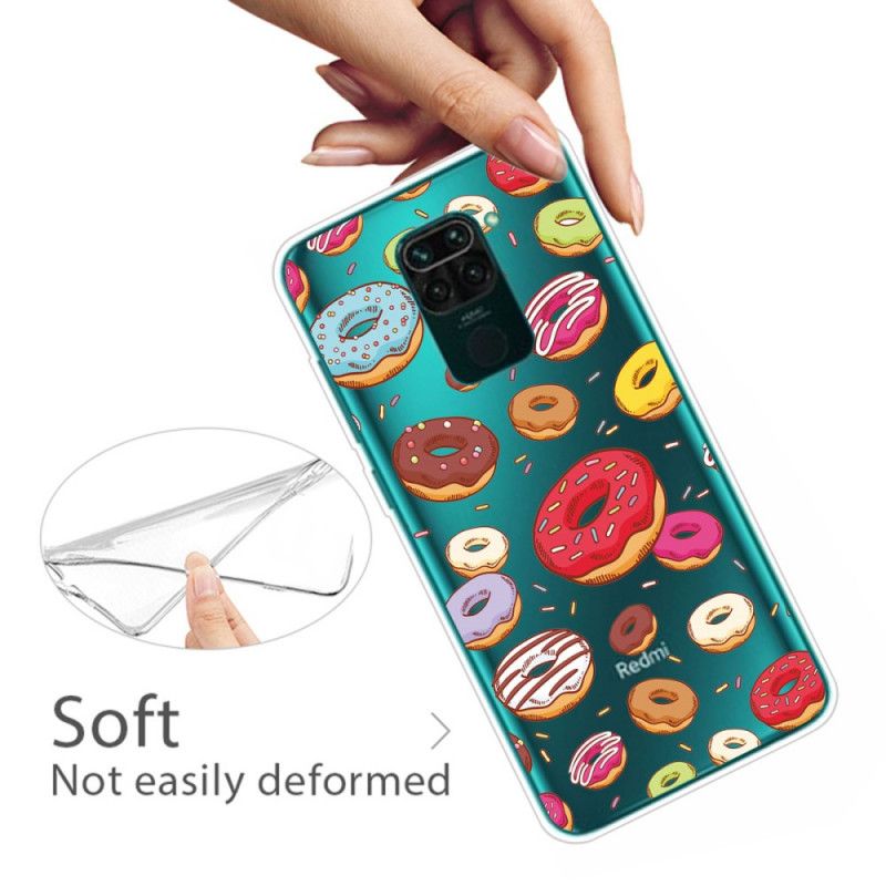 Cover Xiaomi Redmi Note 9 Mobilcover Elsker Donuts