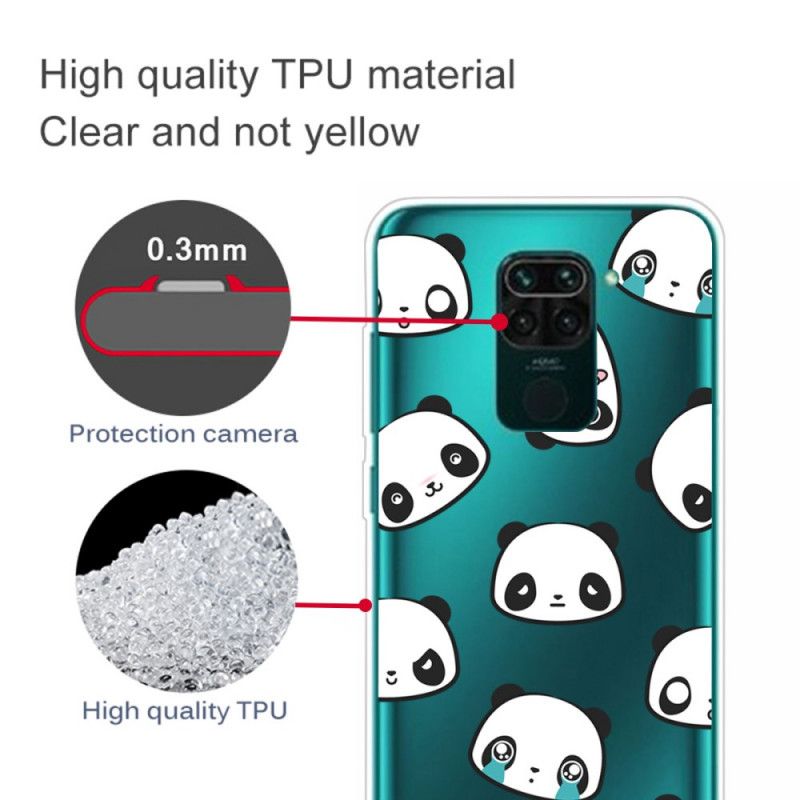 Cover Xiaomi Redmi Note 9 Sentimentale Pandaer Original