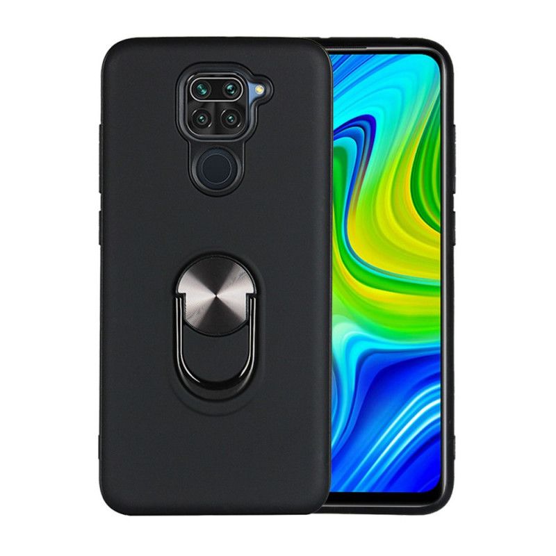 Cover Xiaomi Redmi Note 9 Sort Aftagelig Med Støttering Original