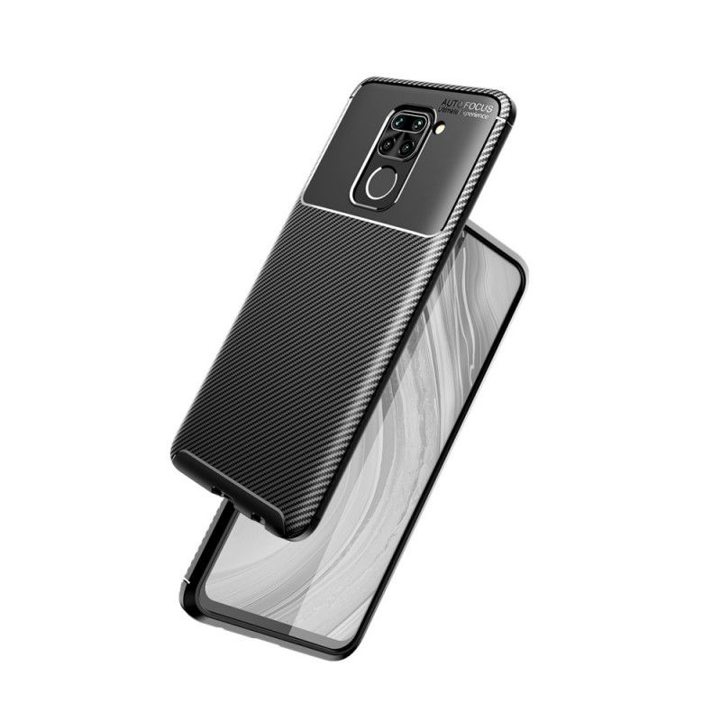 Cover Xiaomi Redmi Note 9 Sort Fleksibel Kulfiber Beskyttelse