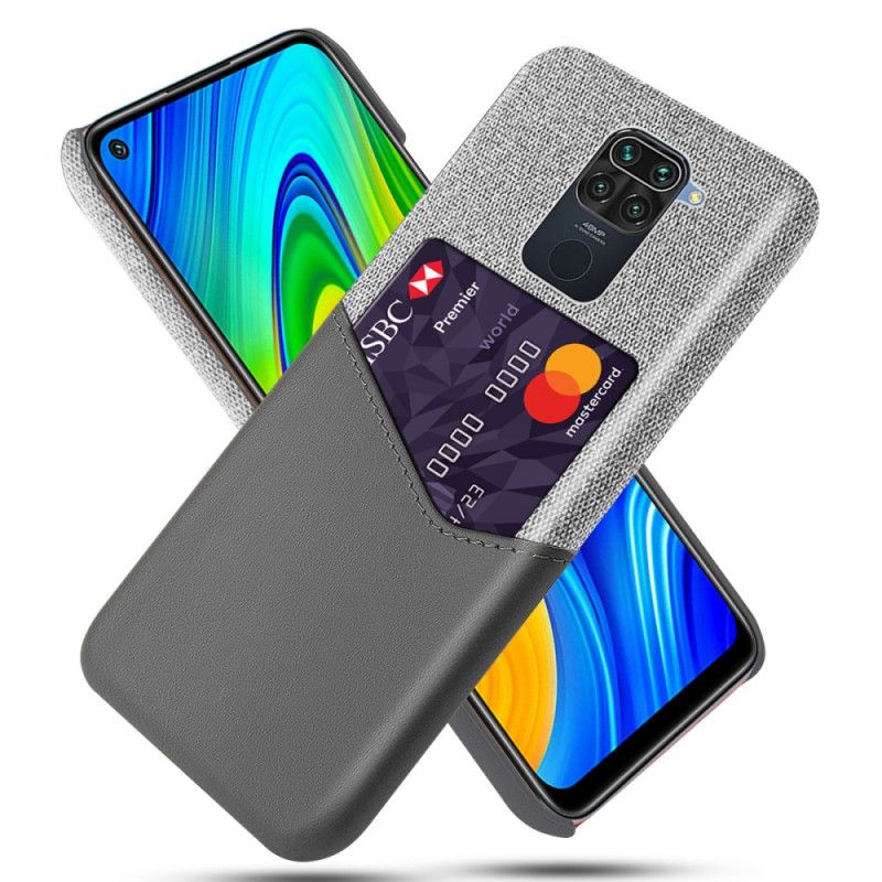 Cover Xiaomi Redmi Note 9 Sort Ksq Kortholder