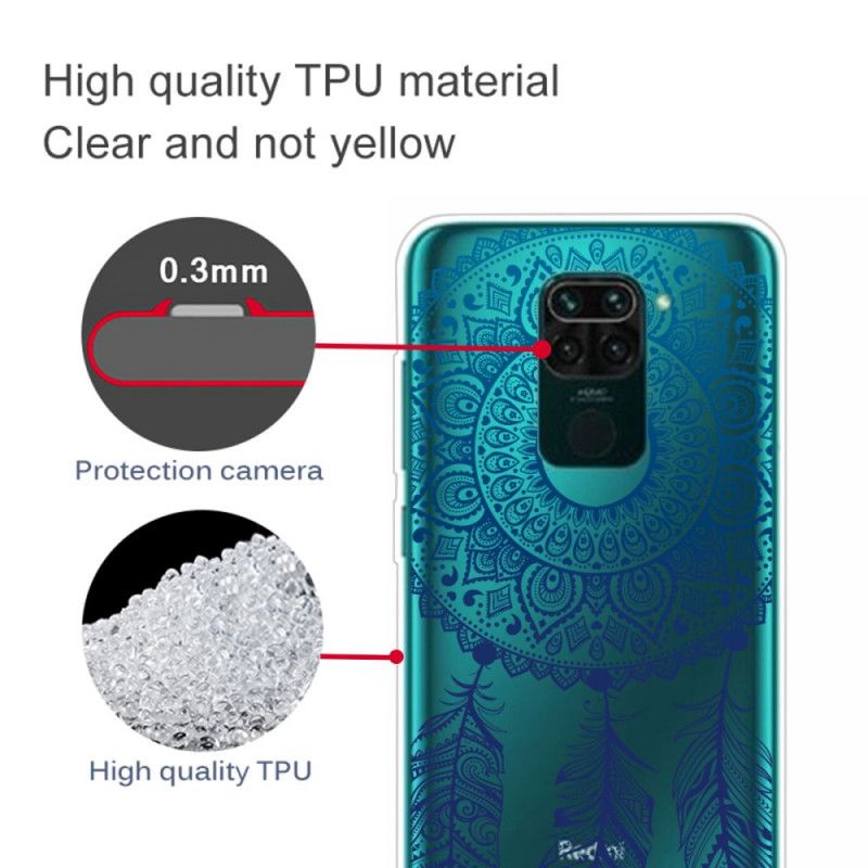 Cover Xiaomi Redmi Note 9 Unik Blomstermandala Beskyttelse