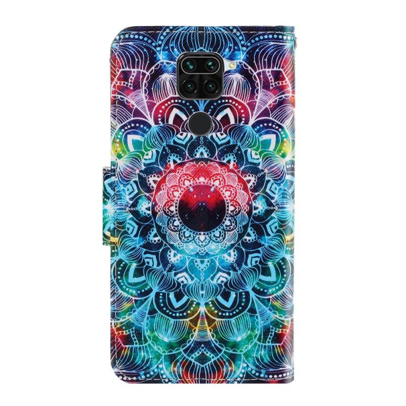 Flip Cover Læder for Xiaomi Redmi Note 9 Prangende Mandala