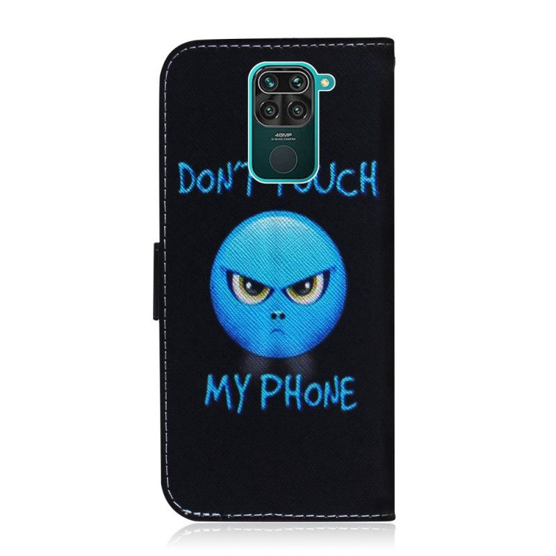 Flip Cover Læder Xiaomi Redmi Note 9 Emoji-Telefon Original