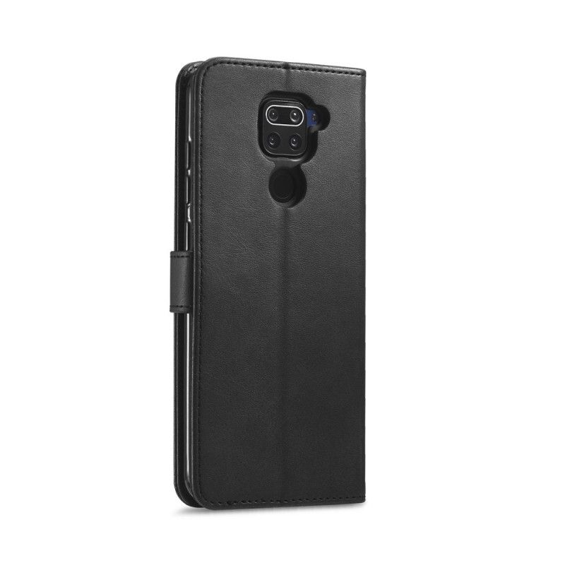 Flip Cover Læder Xiaomi Redmi Note 9 Sort Lc.Imeeke Lædereffekt