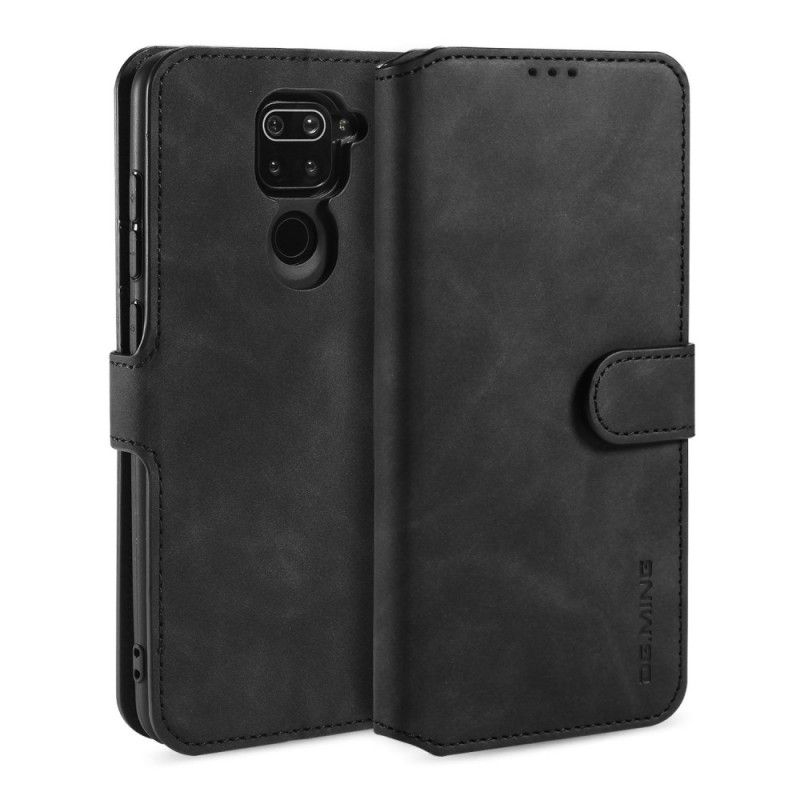 Flip Cover Xiaomi Redmi Note 9 Sort Retro Dg.Ming