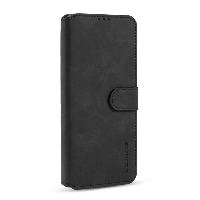 Flip Cover Xiaomi Redmi Note 9 Sort Retro Dg.Ming