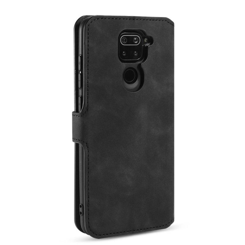 Flip Cover Xiaomi Redmi Note 9 Sort Retro Dg.Ming