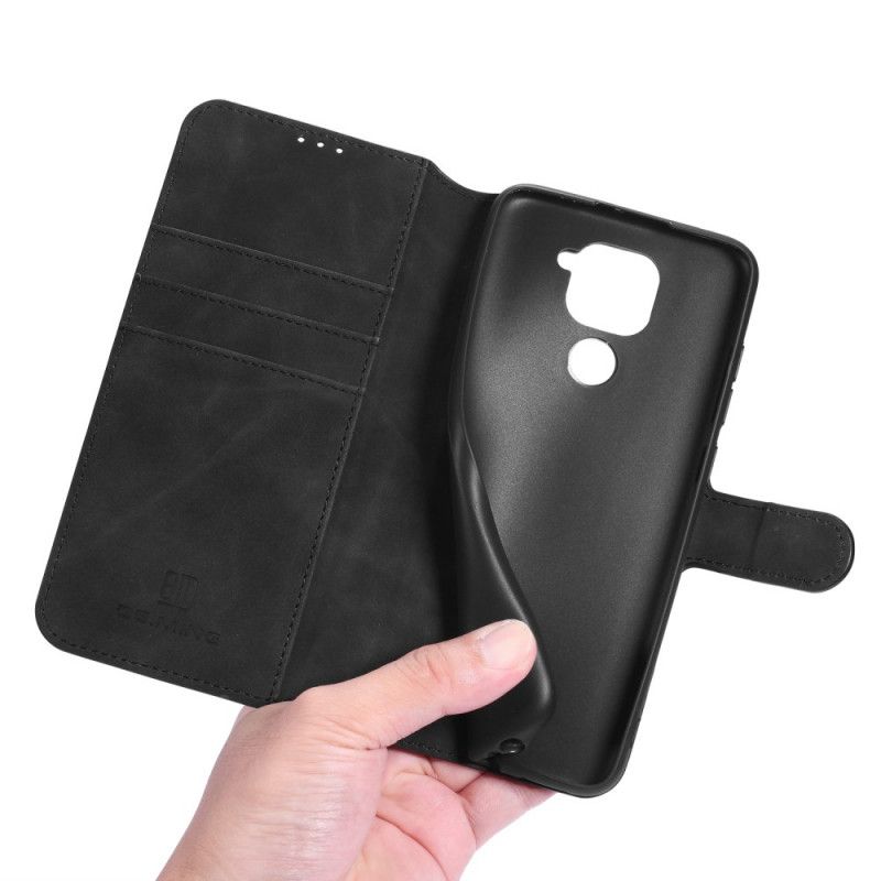 Flip Cover Xiaomi Redmi Note 9 Sort Retro Dg.Ming