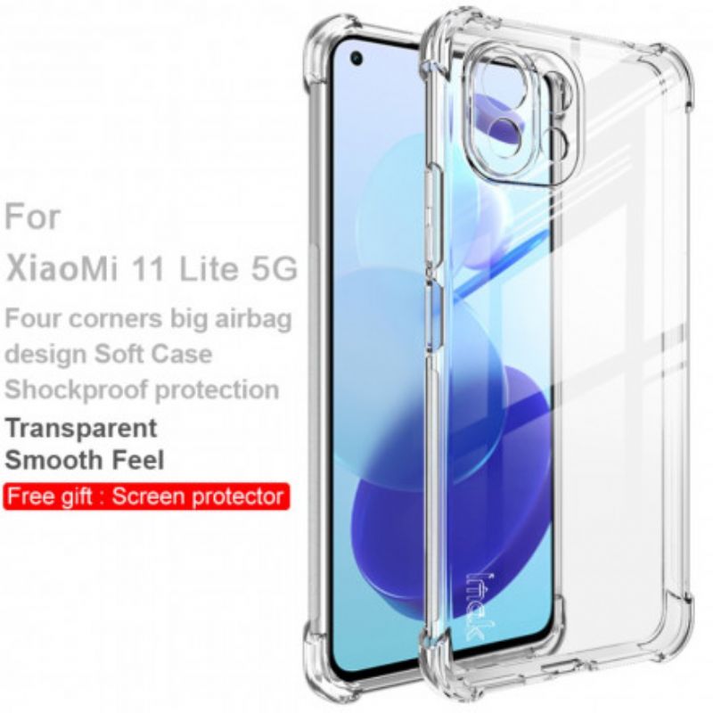 Cover Xiaomi Mi 11 Lite 5g Ne / Mi 11 Lite 4g / 5g Transparent Silky Imak