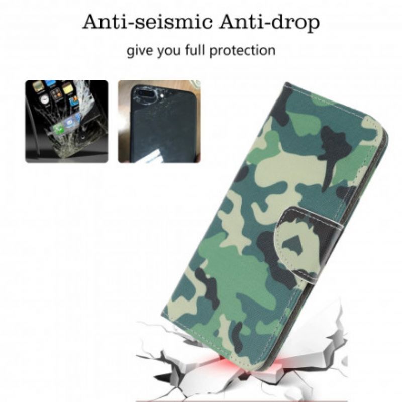 Flip Cover Til Xiaomi Mi 11 Lite 5g Ne / Mi 11 Lite 4g / 5g Camouflage