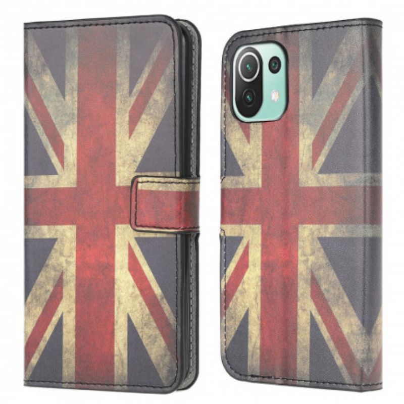 Flip Cover Xiaomi Mi 11 Lite 5g Ne / Mi 11 Lite 4g / 5g Flag England