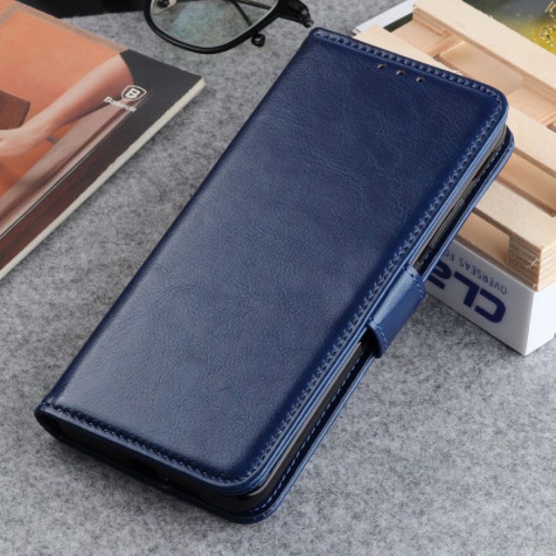 Flip Cover Xiaomi Mi 11 Lite 5g Ne / Mi 11 Lite 4g / 5g Imiteret Læder Finesse