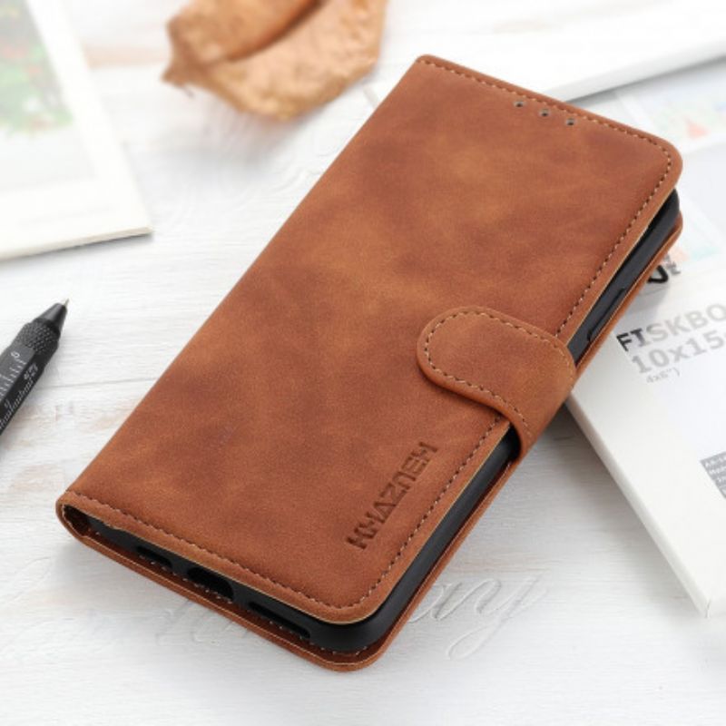 Læder Cover Xiaomi Mi 11 Lite 5g Ne / Mi 11 Lite 4g / 5g Telefon Etui Vintage Khazneh Lædereffekt