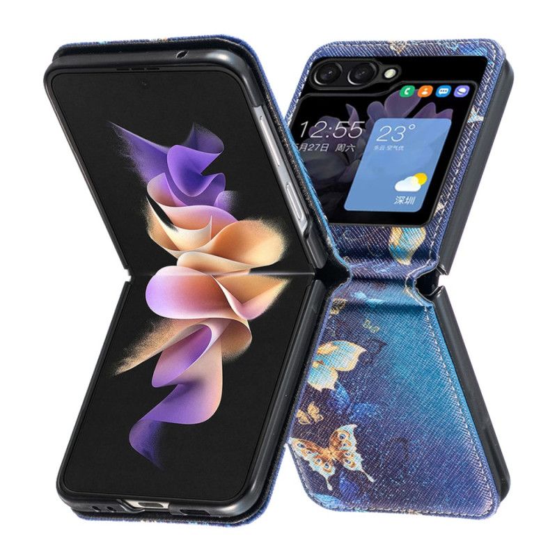 Cover Samsung Galaxy Z Flip 5 Sommerfugle